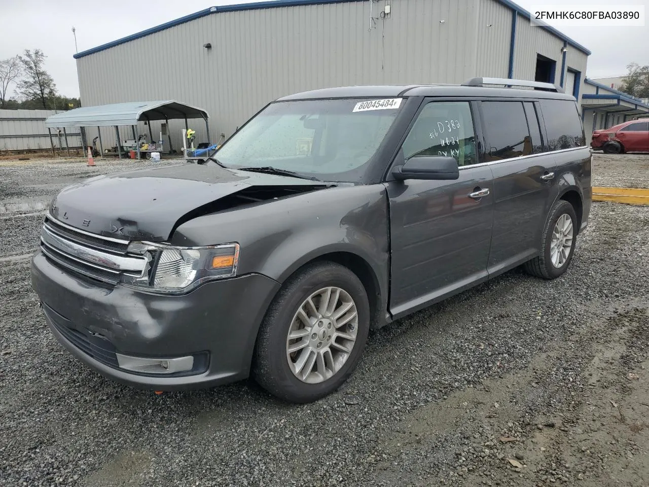 2015 Ford Flex Sel VIN: 2FMHK6C80FBA03890 Lot: 80045484