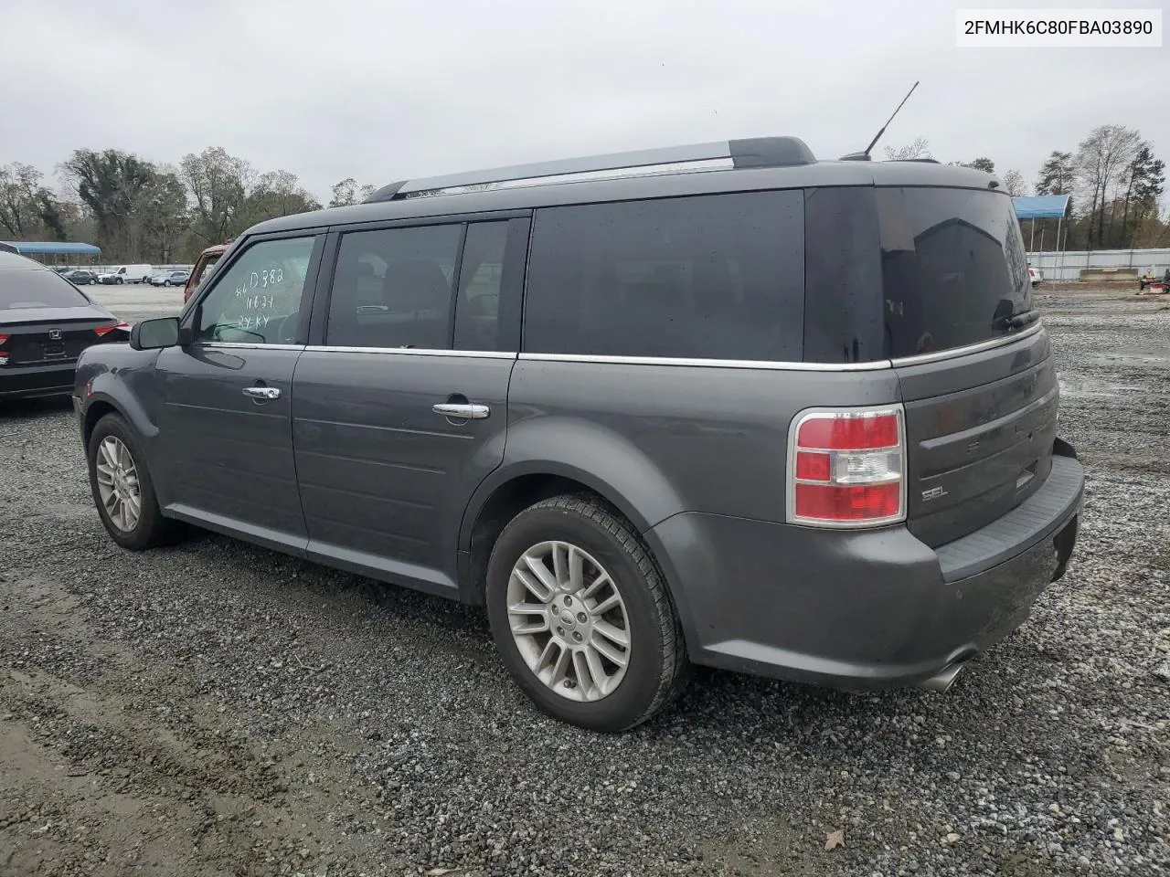 2015 Ford Flex Sel VIN: 2FMHK6C80FBA03890 Lot: 80045484