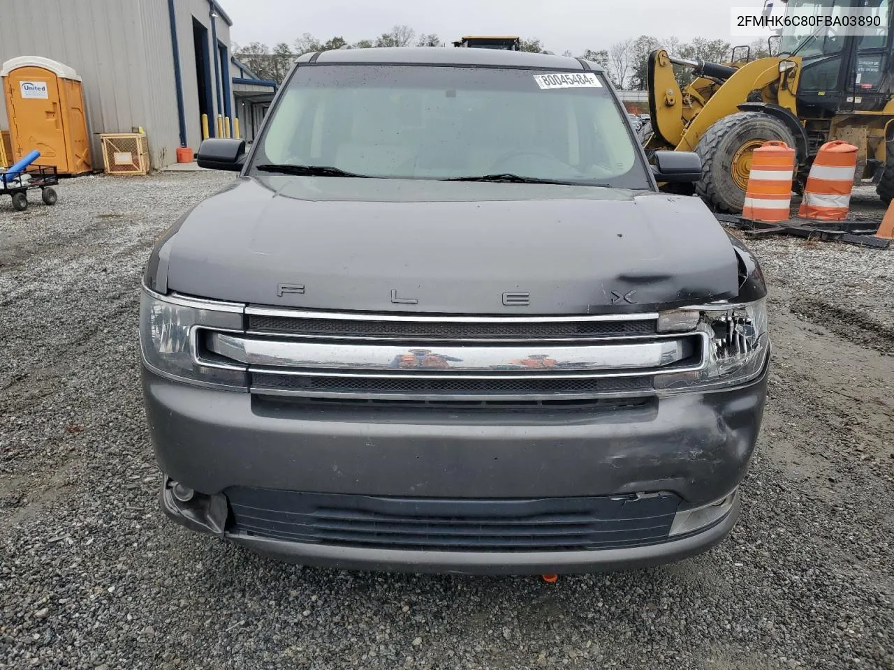 2015 Ford Flex Sel VIN: 2FMHK6C80FBA03890 Lot: 80045484