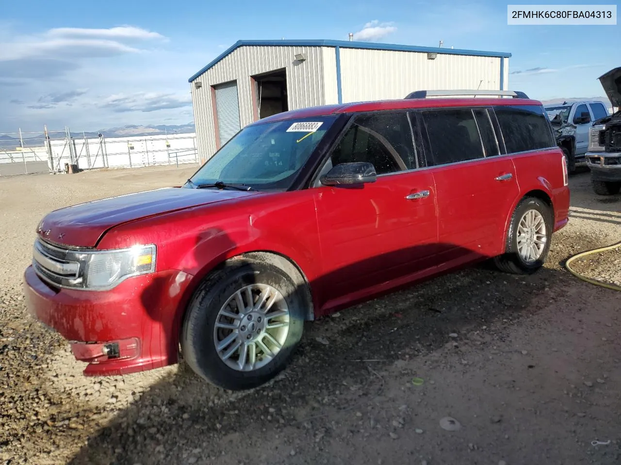 2015 Ford Flex Sel VIN: 2FMHK6C80FBA04313 Lot: 80866883