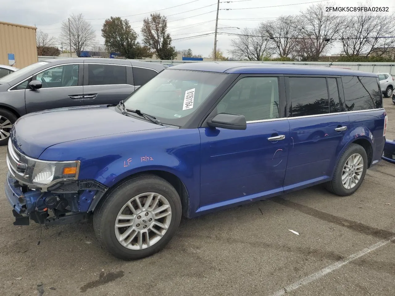 2015 Ford Flex Sel VIN: 2FMGK5C89FBA02632 Lot: 81261164