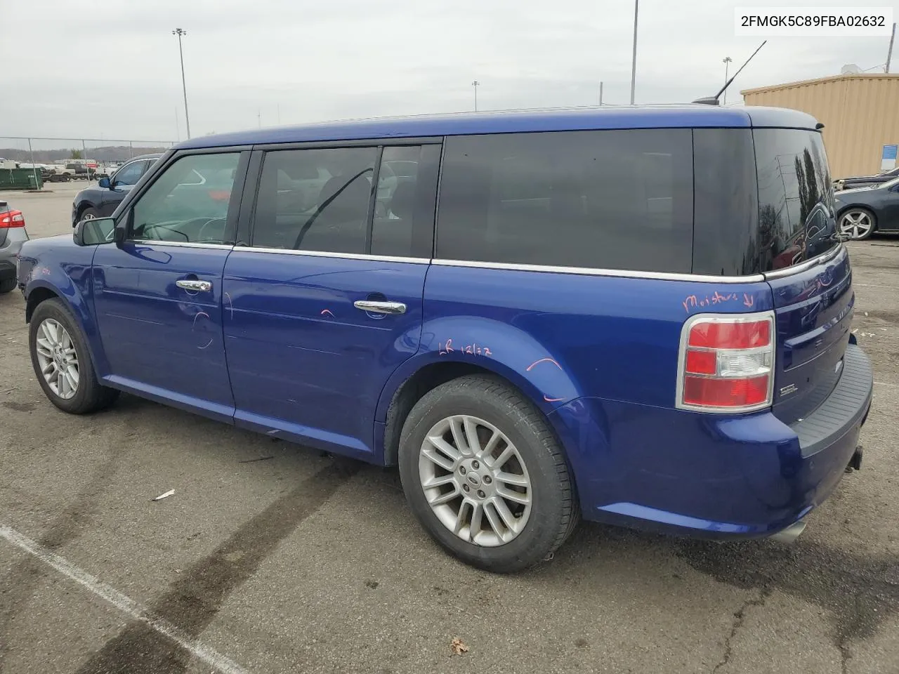 2015 Ford Flex Sel VIN: 2FMGK5C89FBA02632 Lot: 81261164