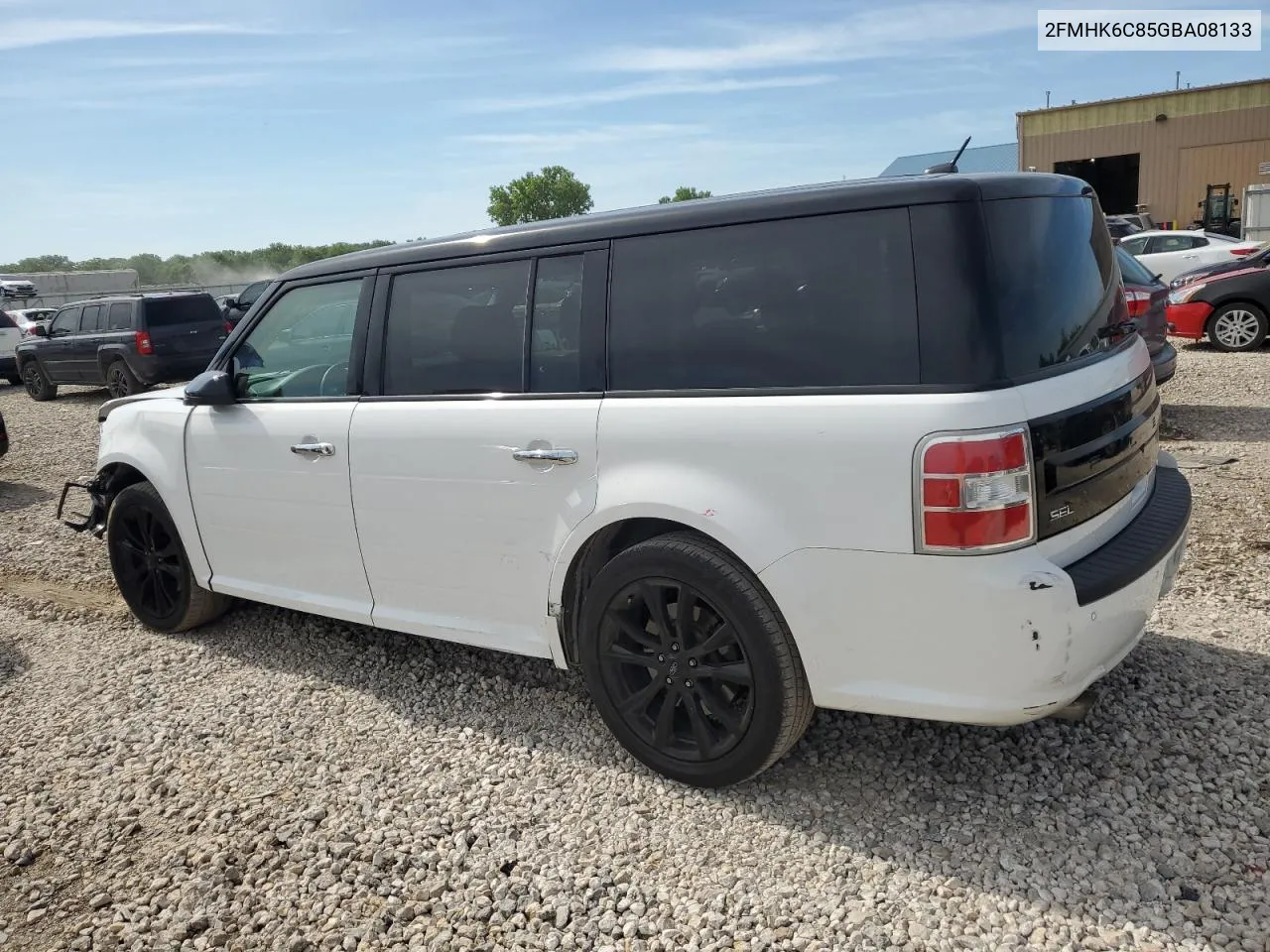 2016 Ford Flex Sel VIN: 2FMHK6C85GBA08133 Lot: 58470814