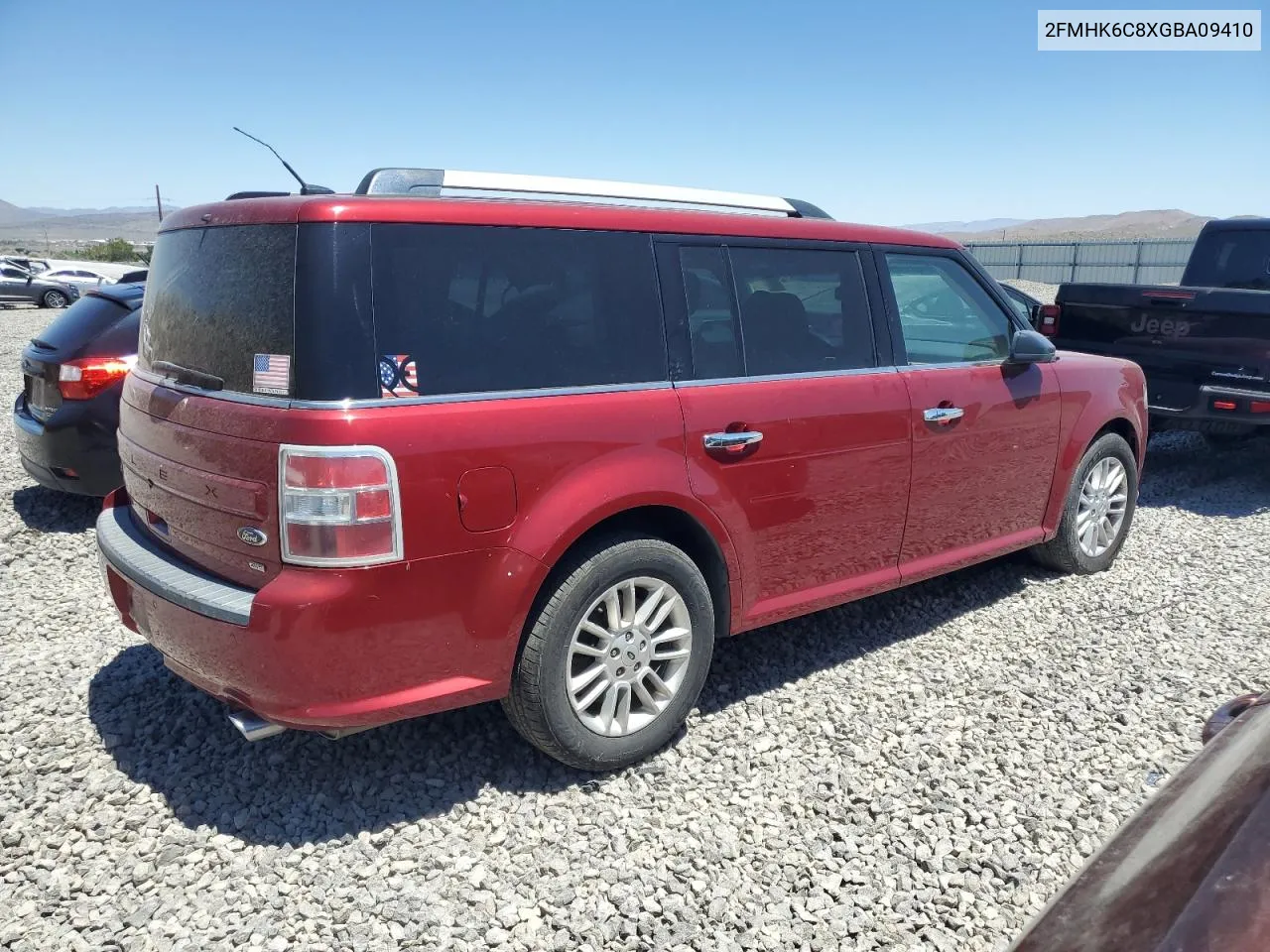 2016 Ford Flex Sel VIN: 2FMHK6C8XGBA09410 Lot: 61959094