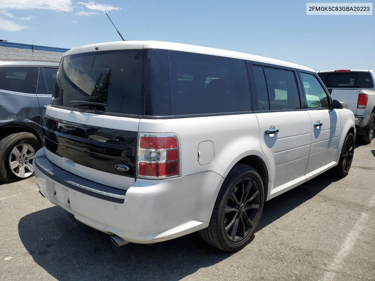 2016 Ford Flex Sel VIN: 2FMGK5C83GBA20223 Lot: 64111314