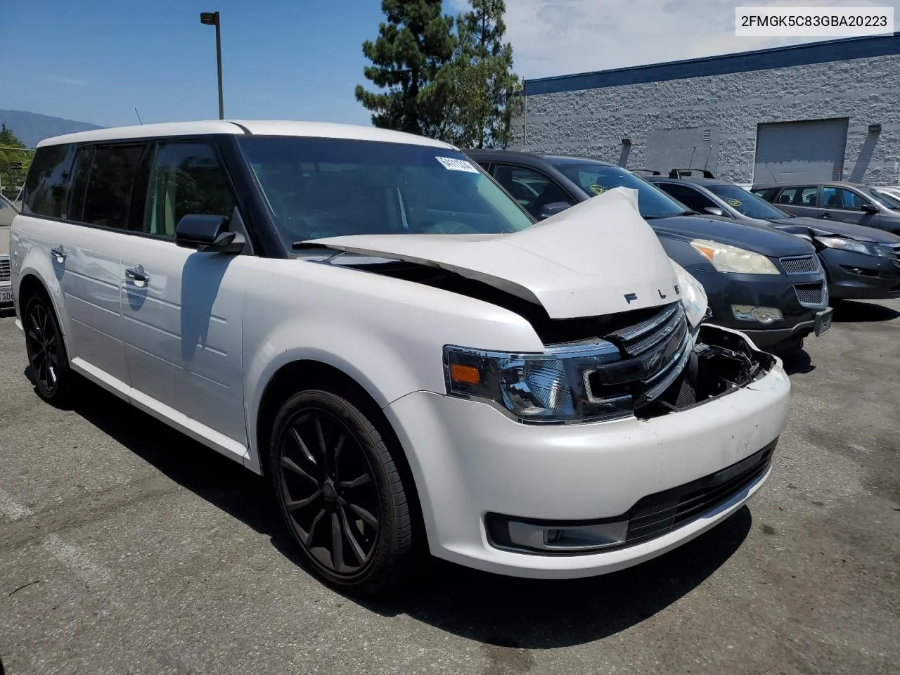 2016 Ford Flex Sel VIN: 2FMGK5C83GBA20223 Lot: 64111314