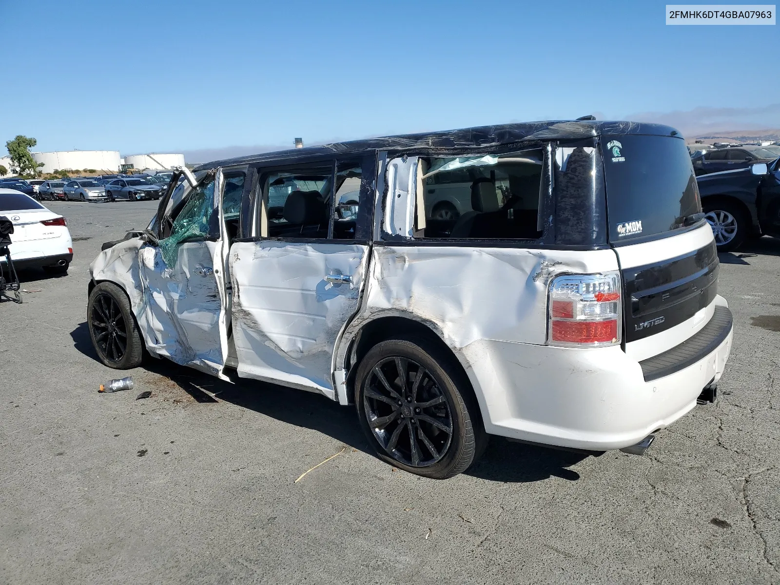 2016 Ford Flex Limited VIN: 2FMHK6DT4GBA07963 Lot: 65050254