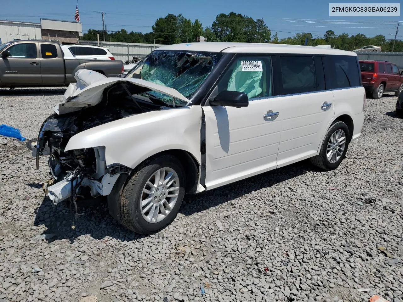 2016 Ford Flex Sel VIN: 2FMGK5C83GBA06239 Lot: 66608484