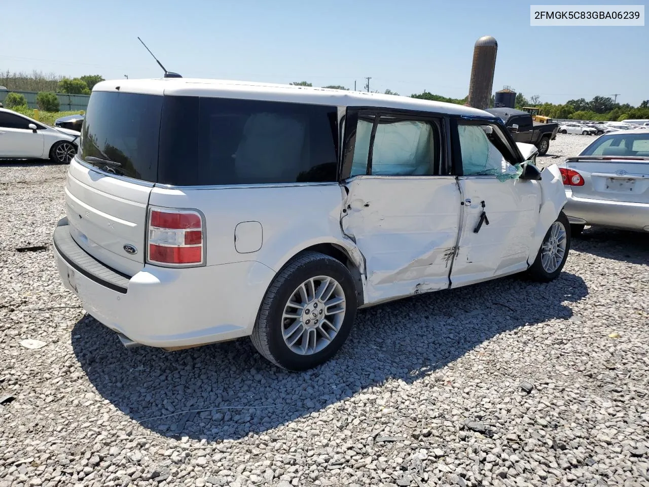 2016 Ford Flex Sel VIN: 2FMGK5C83GBA06239 Lot: 66608484