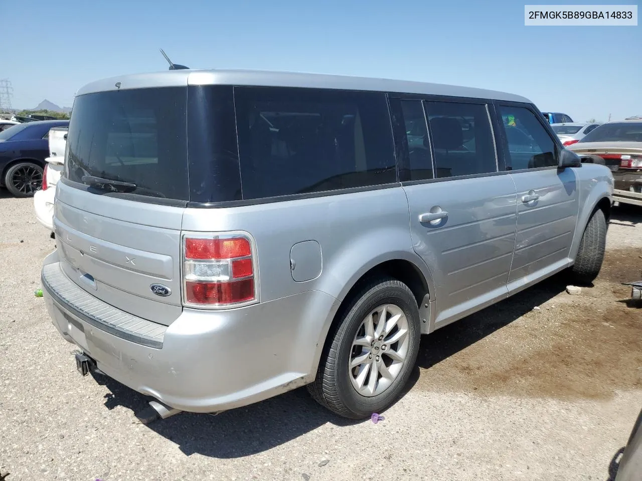 2016 Ford Flex Se VIN: 2FMGK5B89GBA14833 Lot: 70519164