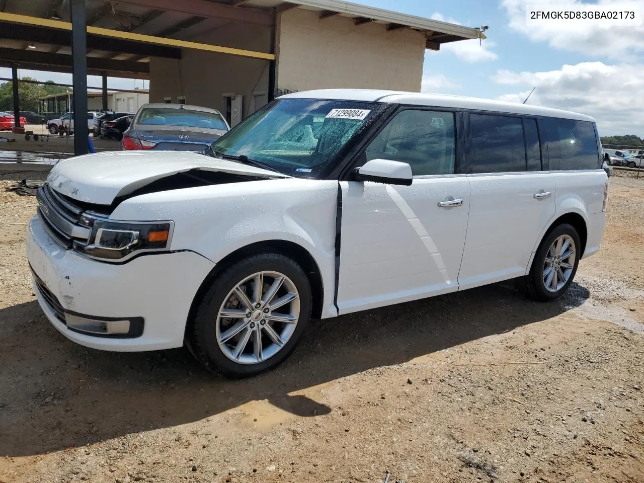 2016 Ford Flex Limited VIN: 2FMGK5D83GBA02173 Lot: 71299084