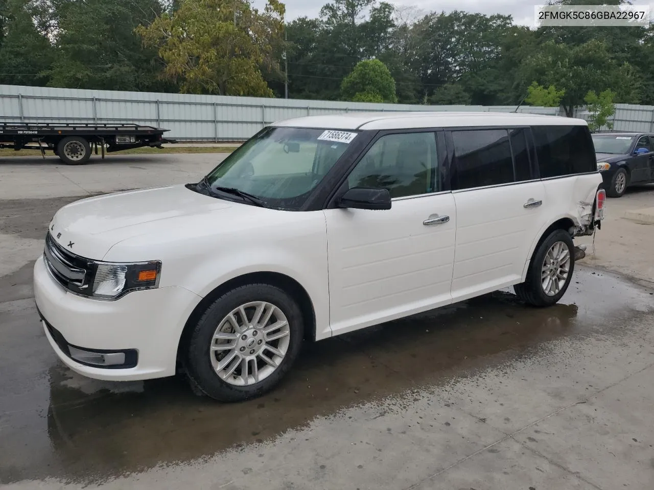 2016 Ford Flex Sel VIN: 2FMGK5C86GBA22967 Lot: 71586374