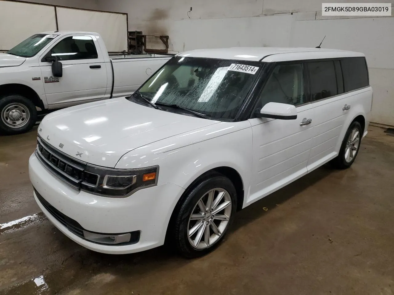 2016 Ford Flex Limited VIN: 2FMGK5D89GBA03019 Lot: 71643514