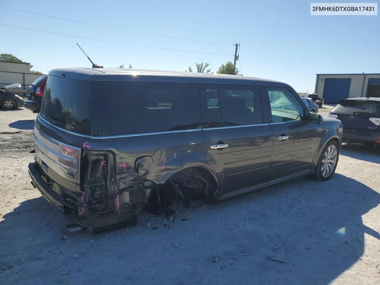 2016 Ford Flex Limited VIN: 2FMHK6DTXGBA17431 Lot: 72736724