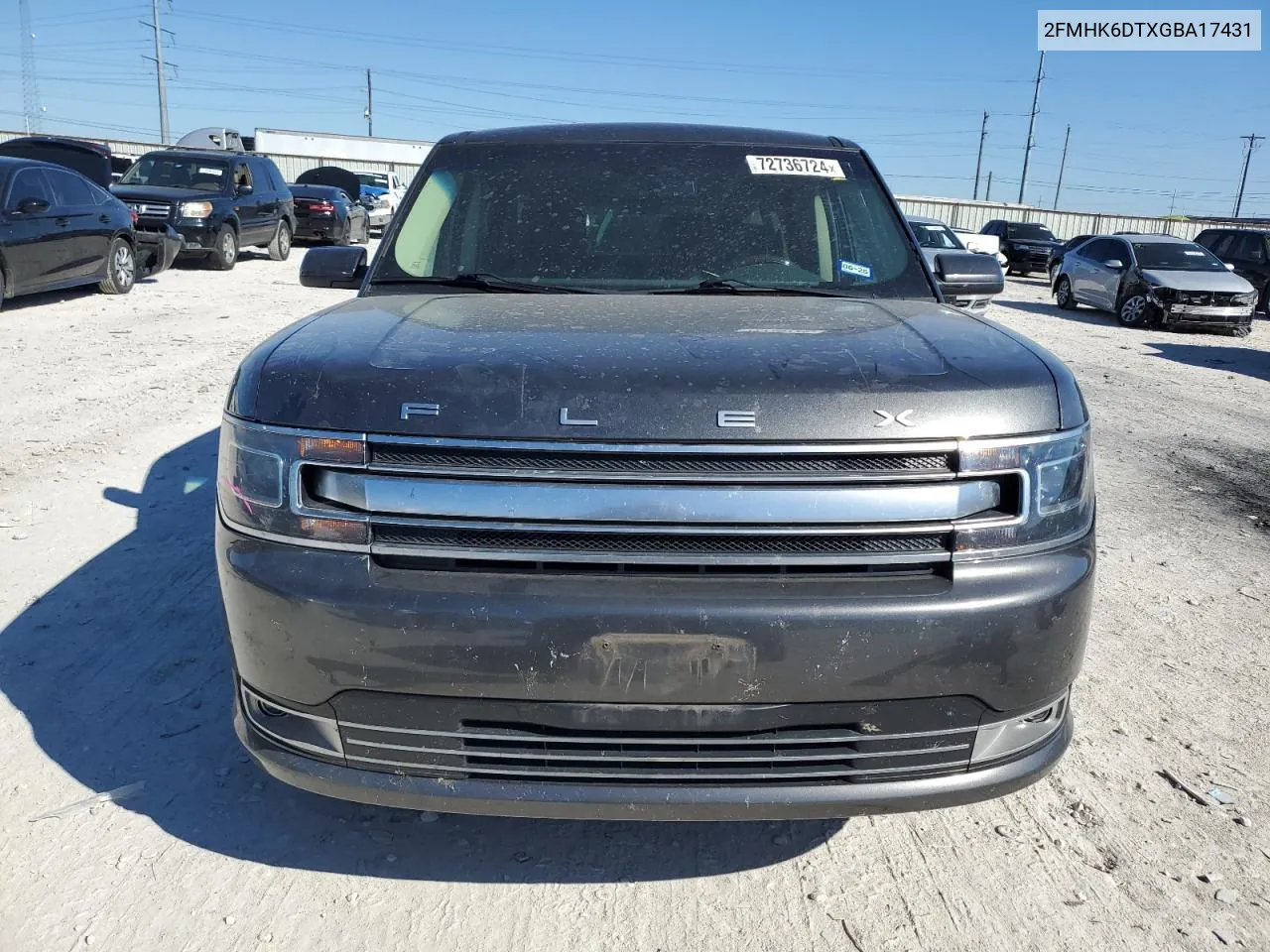 2016 Ford Flex Limited VIN: 2FMHK6DTXGBA17431 Lot: 72736724