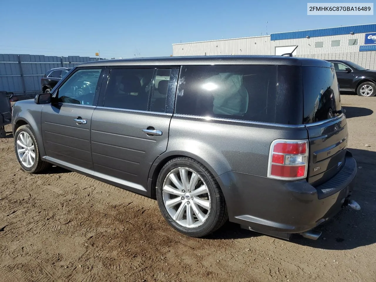 2016 Ford Flex Sel VIN: 2FMHK6C87GBA16489 Lot: 73227564