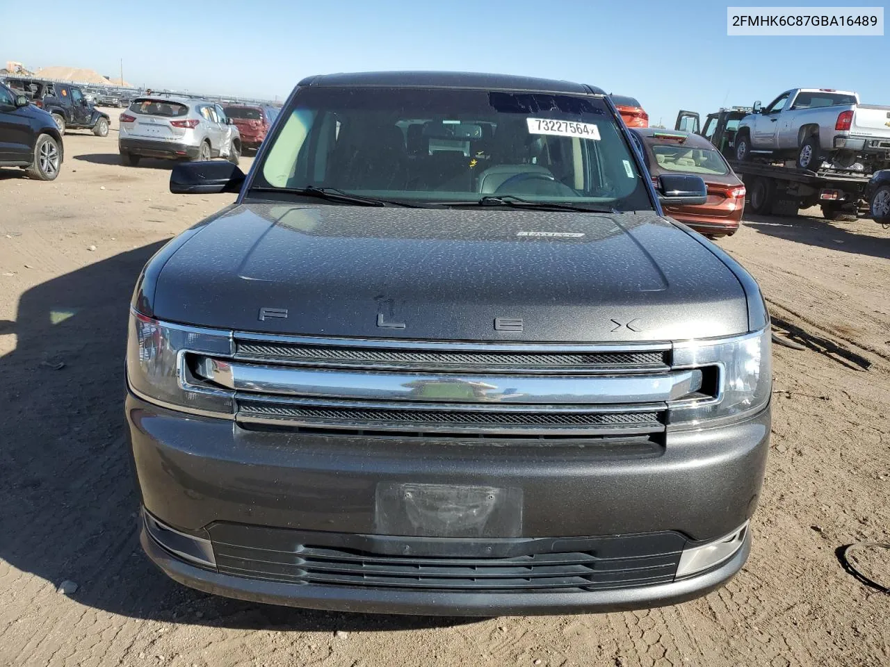 2016 Ford Flex Sel VIN: 2FMHK6C87GBA16489 Lot: 73227564