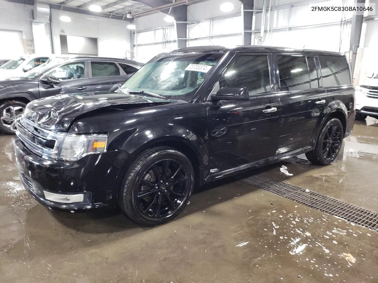 2016 Ford Flex Sel VIN: 2FMGK5C83GBA10646 Lot: 73705374