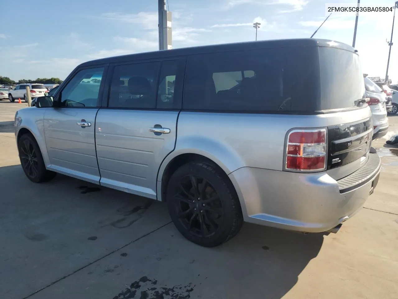 2016 Ford Flex Sel VIN: 2FMGK5C83GBA05804 Lot: 73835514