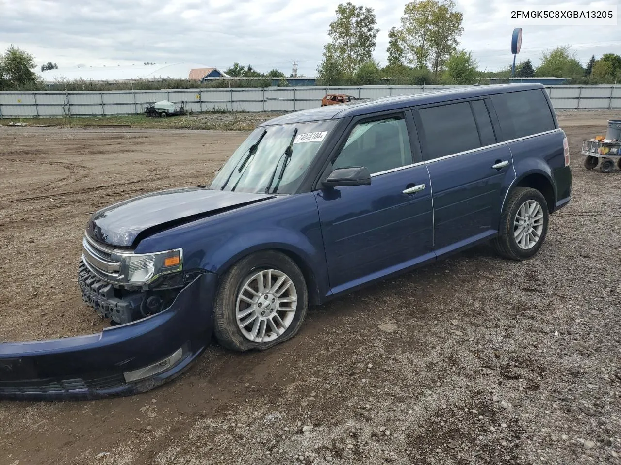 2016 Ford Flex Sel VIN: 2FMGK5C8XGBA13205 Lot: 74046104