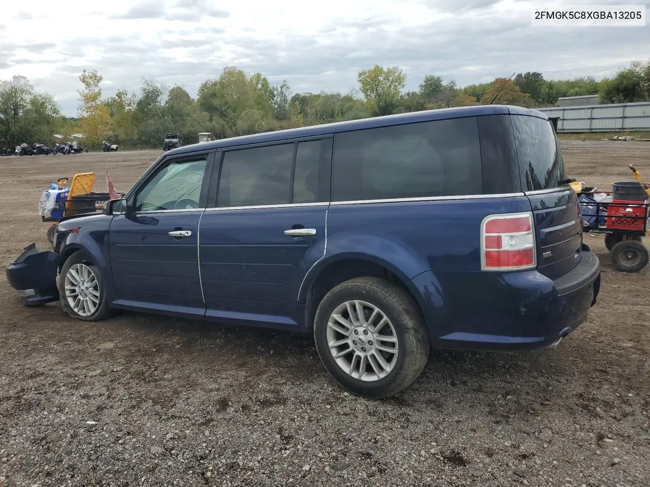 2016 Ford Flex Sel VIN: 2FMGK5C8XGBA13205 Lot: 74046104