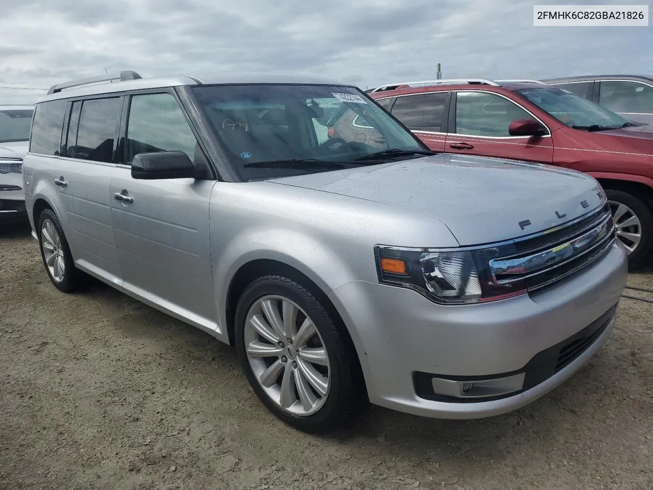 2016 Ford Flex Sel VIN: 2FMHK6C82GBA21826 Lot: 74232744