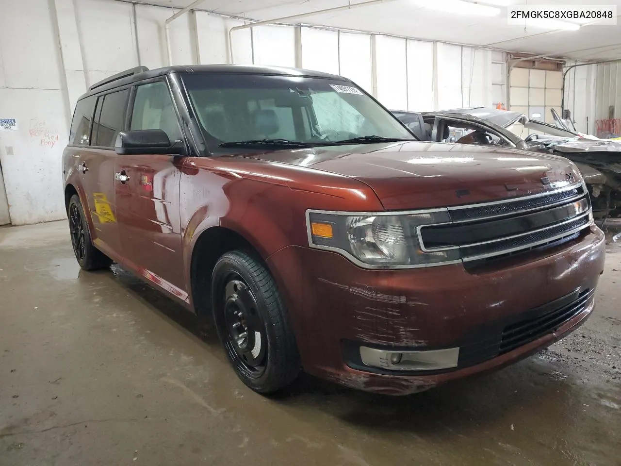 2016 Ford Flex Sel VIN: 2FMGK5C8XGBA20848 Lot: 74691124