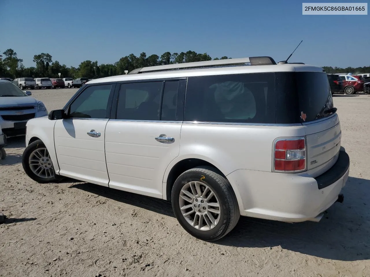 2016 Ford Flex Sel VIN: 2FMGK5C86GBA01665 Lot: 75466884