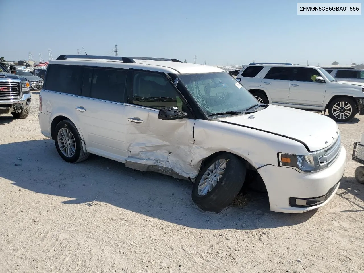 2016 Ford Flex Sel VIN: 2FMGK5C86GBA01665 Lot: 75466884