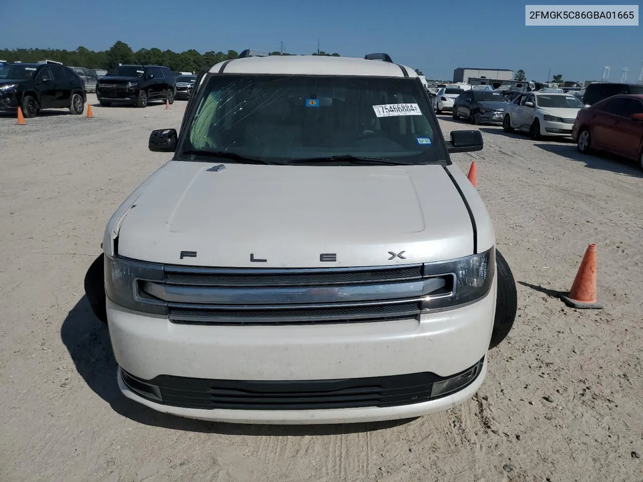 2016 Ford Flex Sel VIN: 2FMGK5C86GBA01665 Lot: 75466884