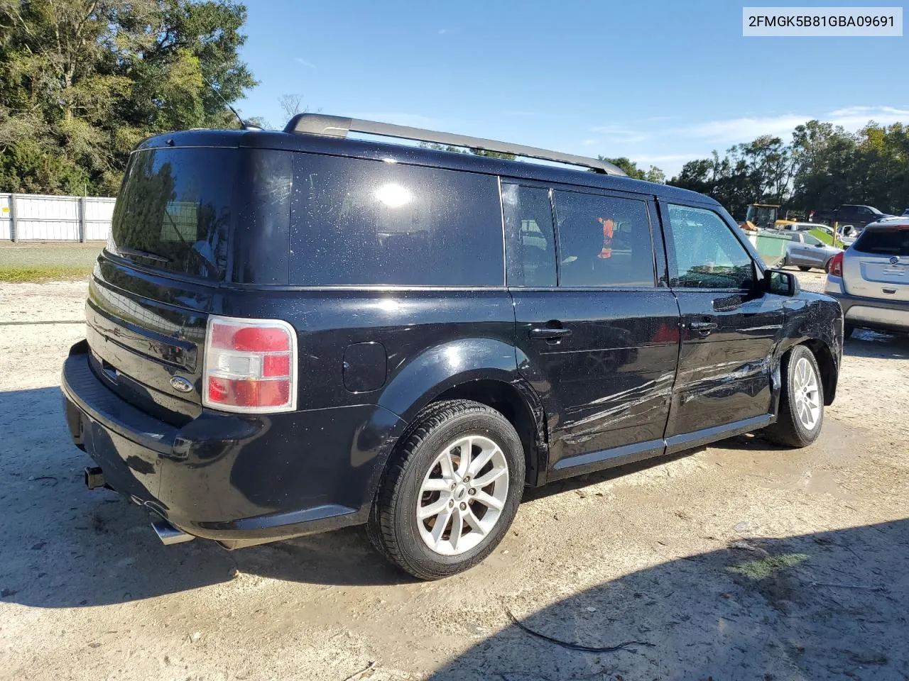 2016 Ford Flex Se VIN: 2FMGK5B81GBA09691 Lot: 76374684