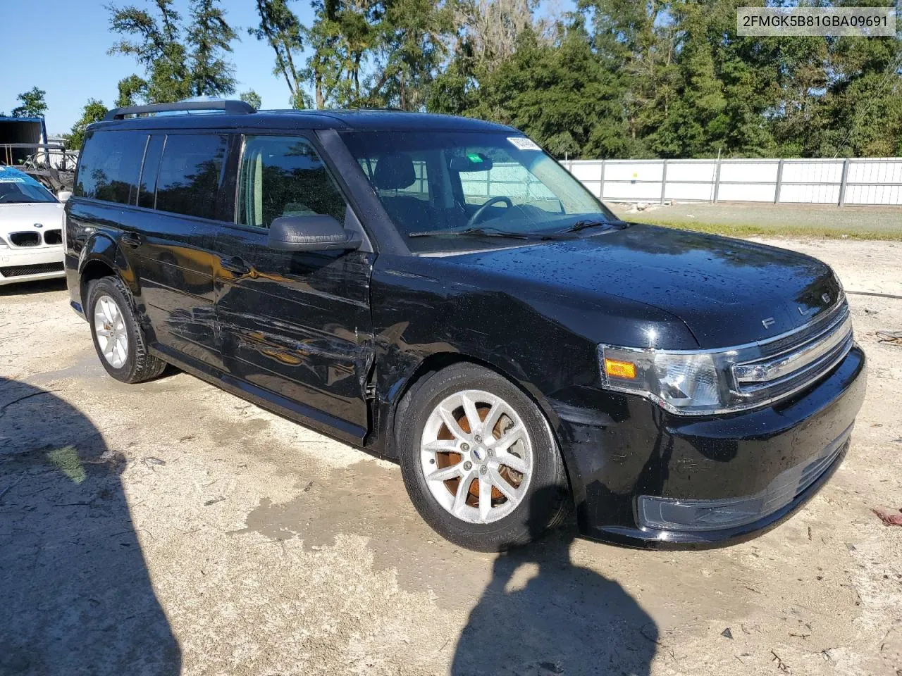 2016 Ford Flex Se VIN: 2FMGK5B81GBA09691 Lot: 76374684