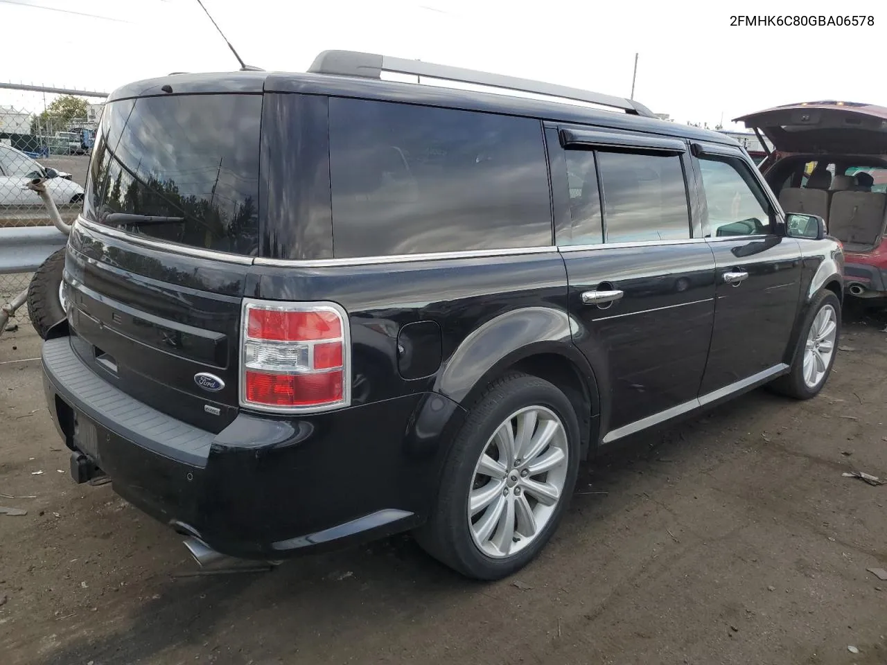 2016 Ford Flex Sel VIN: 2FMHK6C80GBA06578 Lot: 77039914