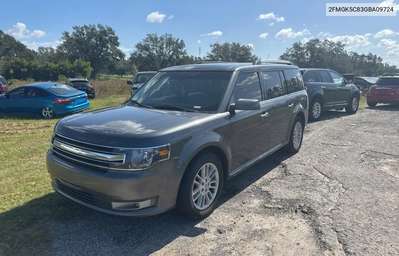 2016 Ford Flex Sel VIN: 2FMGK5C83GBA09724 Lot: 77882914