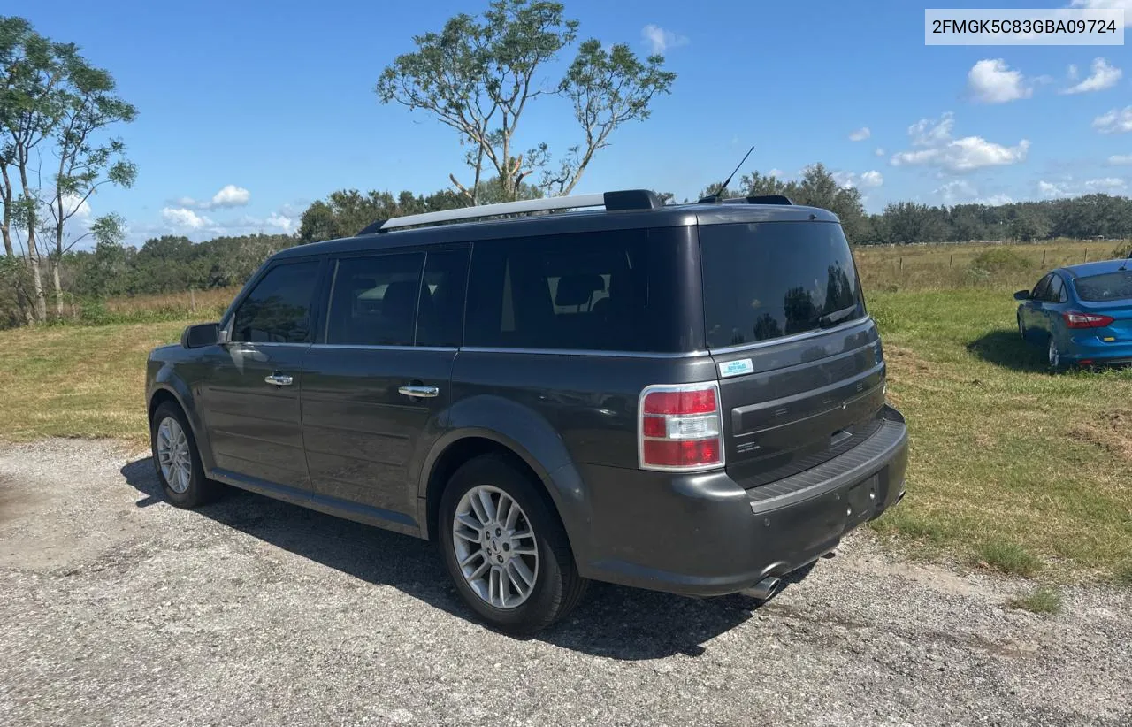 2016 Ford Flex Sel VIN: 2FMGK5C83GBA09724 Lot: 77882914