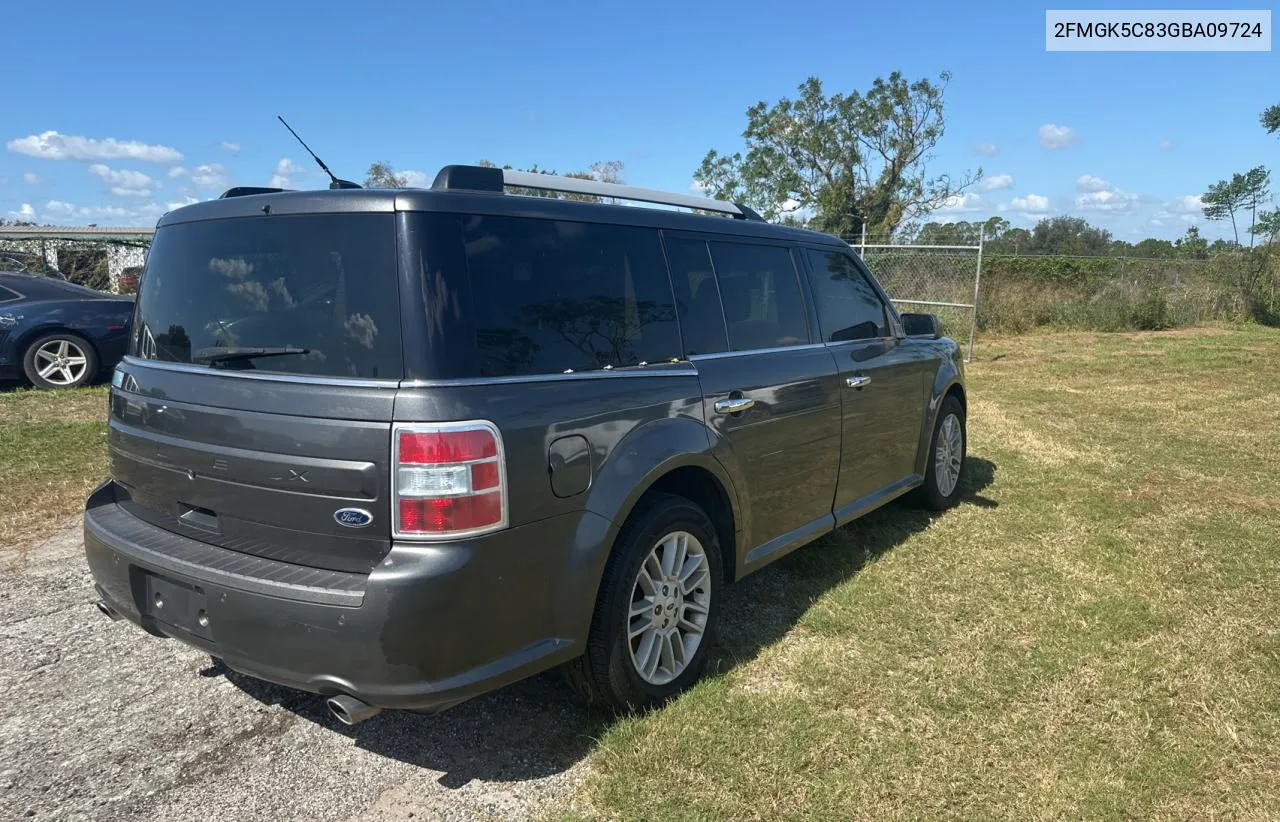 2016 Ford Flex Sel VIN: 2FMGK5C83GBA09724 Lot: 77882914