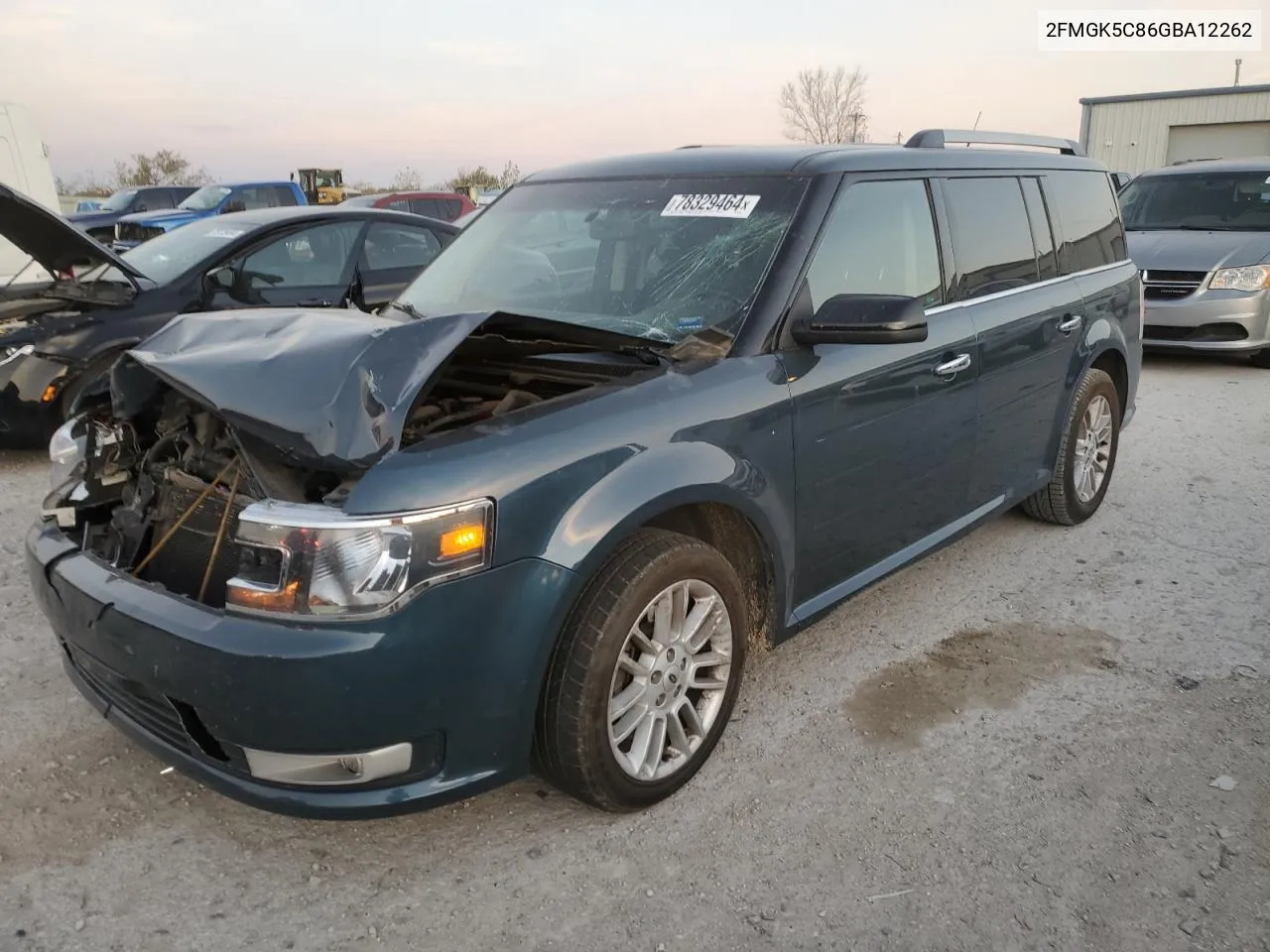 2016 Ford Flex Sel VIN: 2FMGK5C86GBA12262 Lot: 78329464