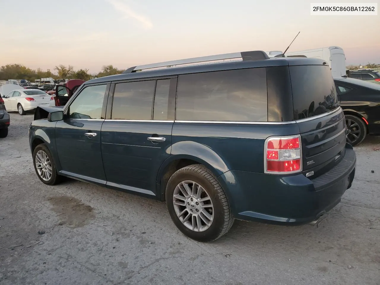 2016 Ford Flex Sel VIN: 2FMGK5C86GBA12262 Lot: 78329464