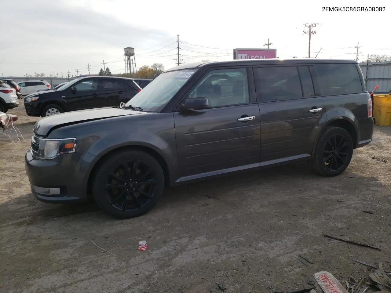 2FMGK5C86GBA08082 2016 Ford Flex Sel