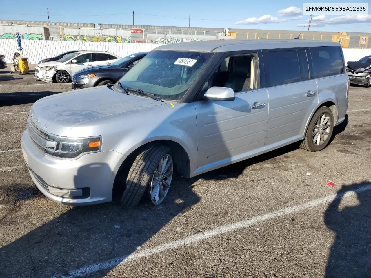 2016 Ford Flex Limited VIN: 2FMGK5D85GBA02336 Lot: 78544684