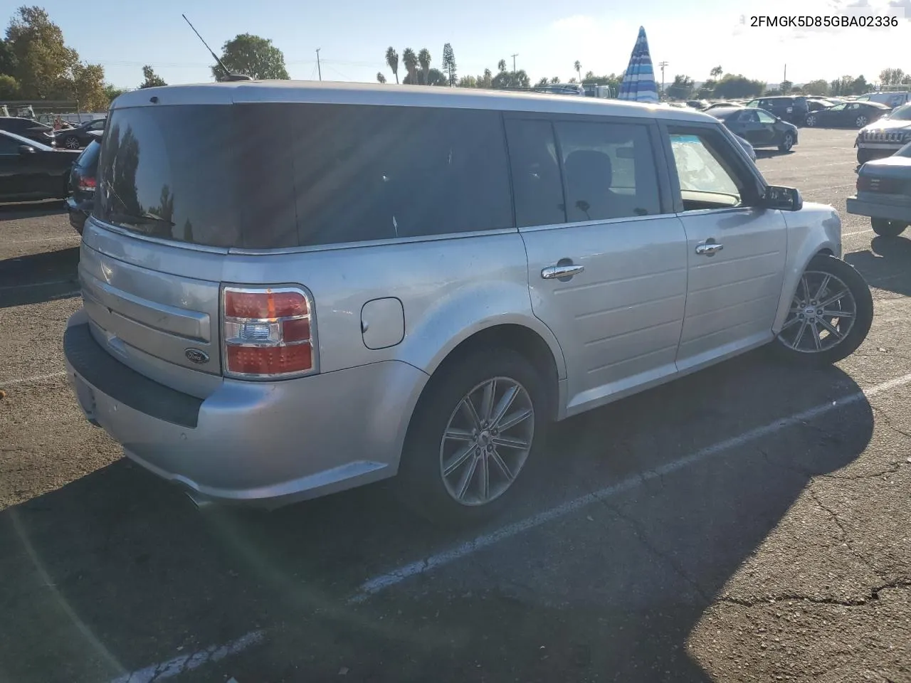 2016 Ford Flex Limited VIN: 2FMGK5D85GBA02336 Lot: 78544684