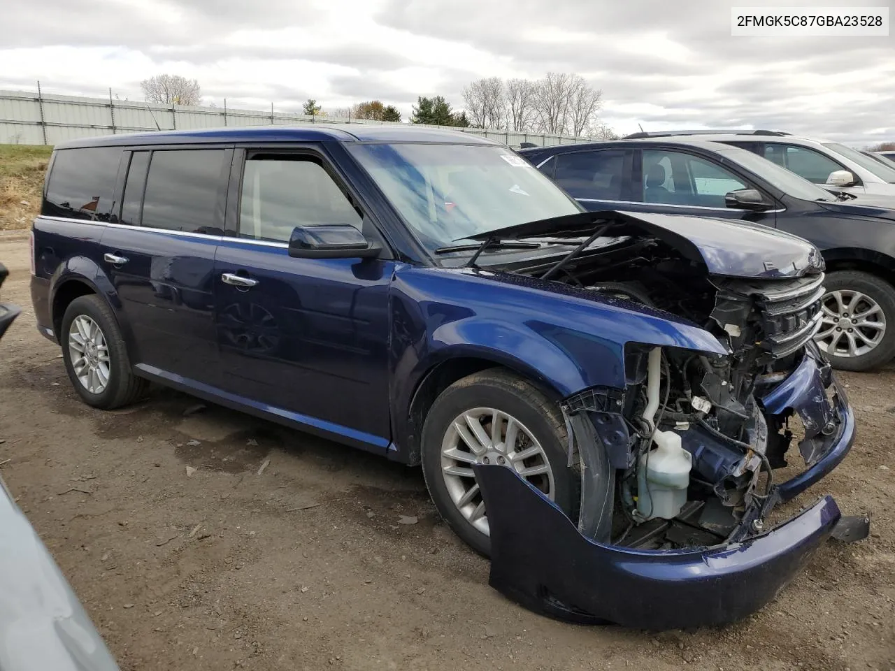 2016 Ford Flex Sel VIN: 2FMGK5C87GBA23528 Lot: 78661394