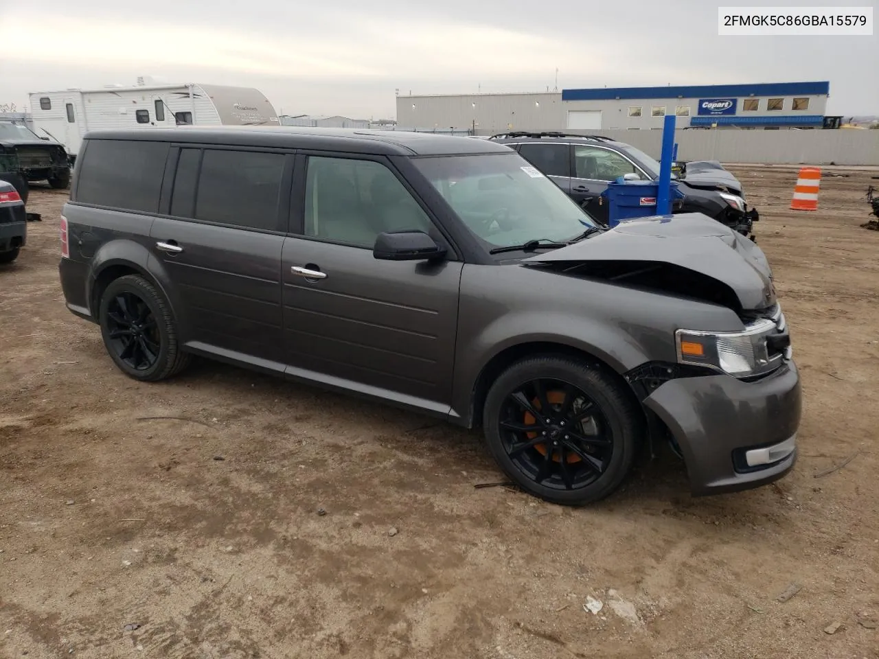 2016 Ford Flex Sel VIN: 2FMGK5C86GBA15579 Lot: 79943564