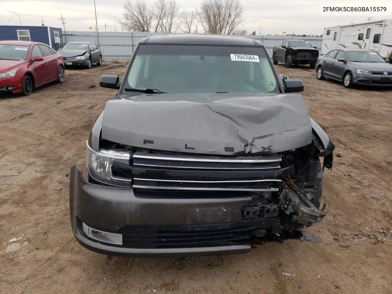 2016 Ford Flex Sel VIN: 2FMGK5C86GBA15579 Lot: 79943564