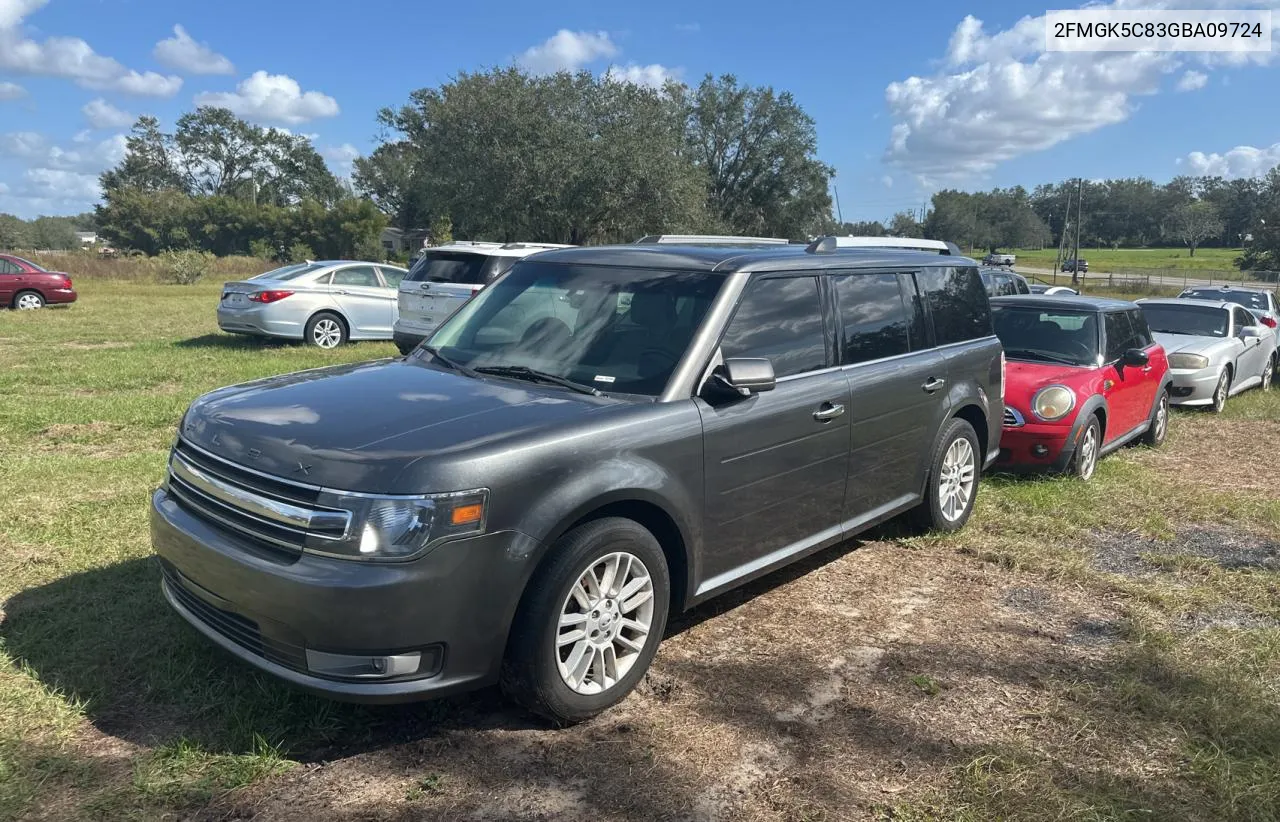 2016 Ford Flex Sel VIN: 2FMGK5C83GBA09724 Lot: 80993314