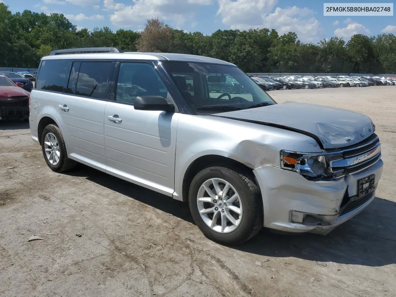 2017 Ford Flex Se VIN: 2FMGK5B80HBA02748 Lot: 69221544