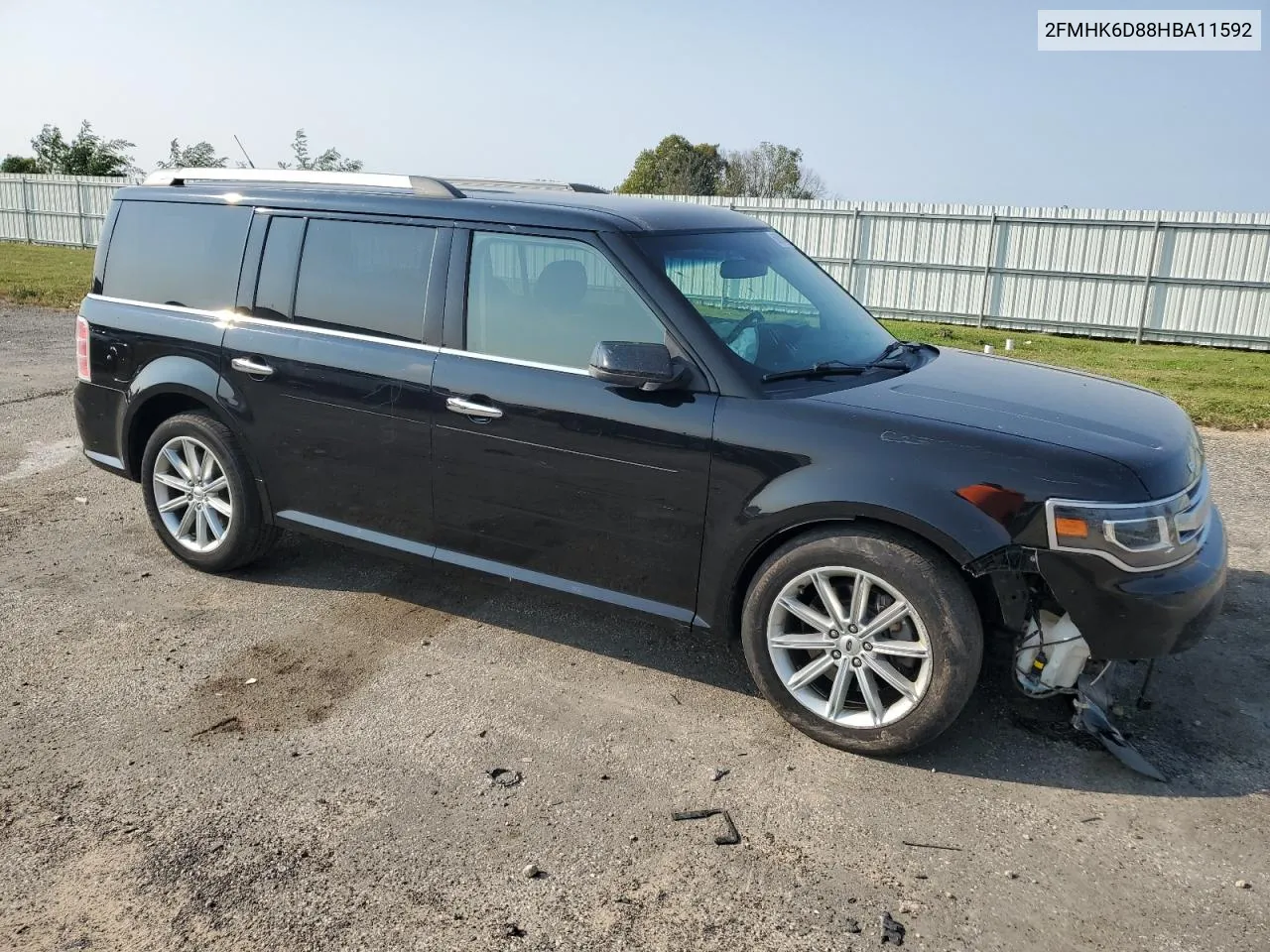 2017 Ford Flex Limited VIN: 2FMHK6D88HBA11592 Lot: 69760144