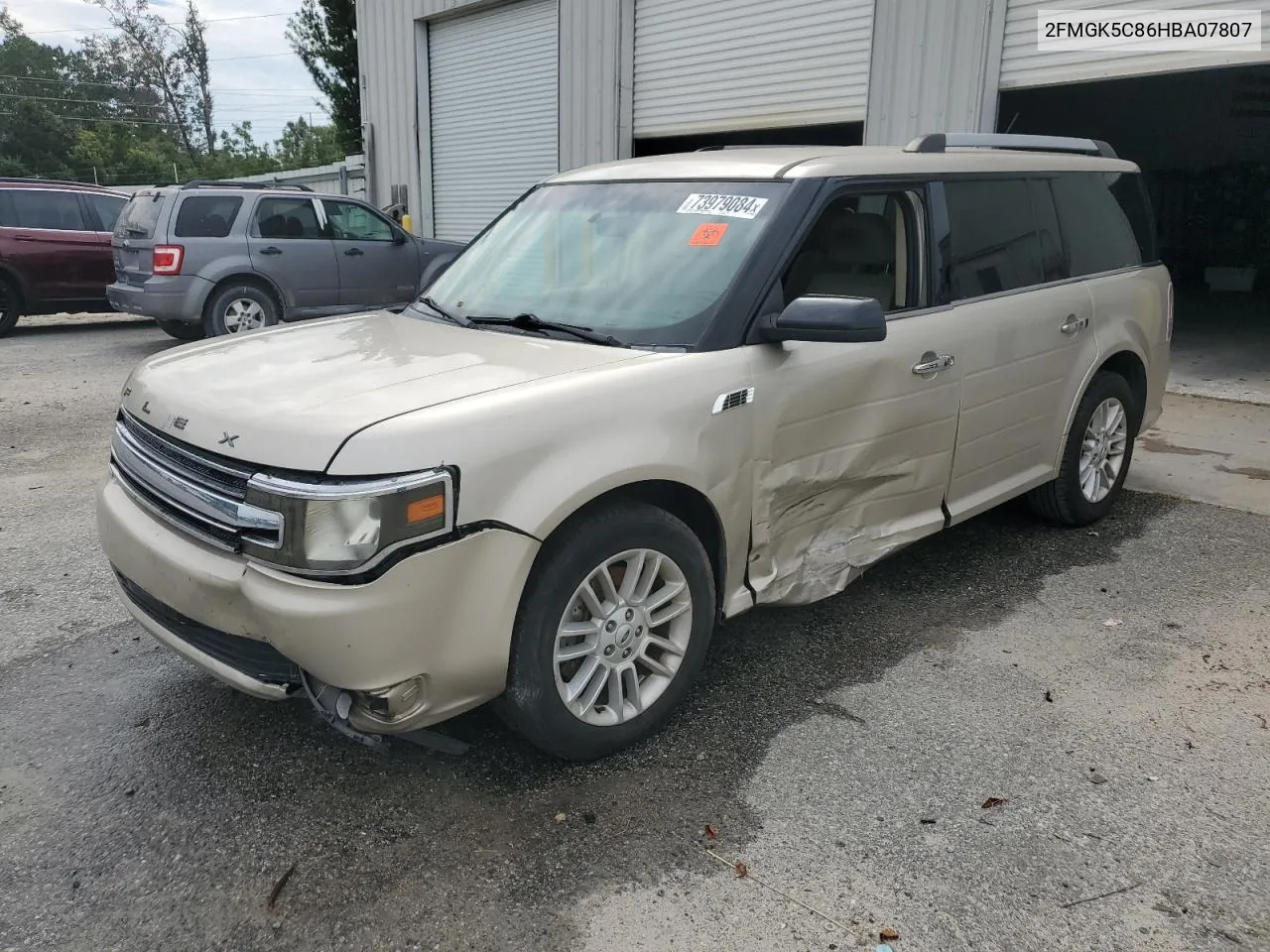 2017 Ford Flex Sel VIN: 2FMGK5C86HBA07807 Lot: 73979084