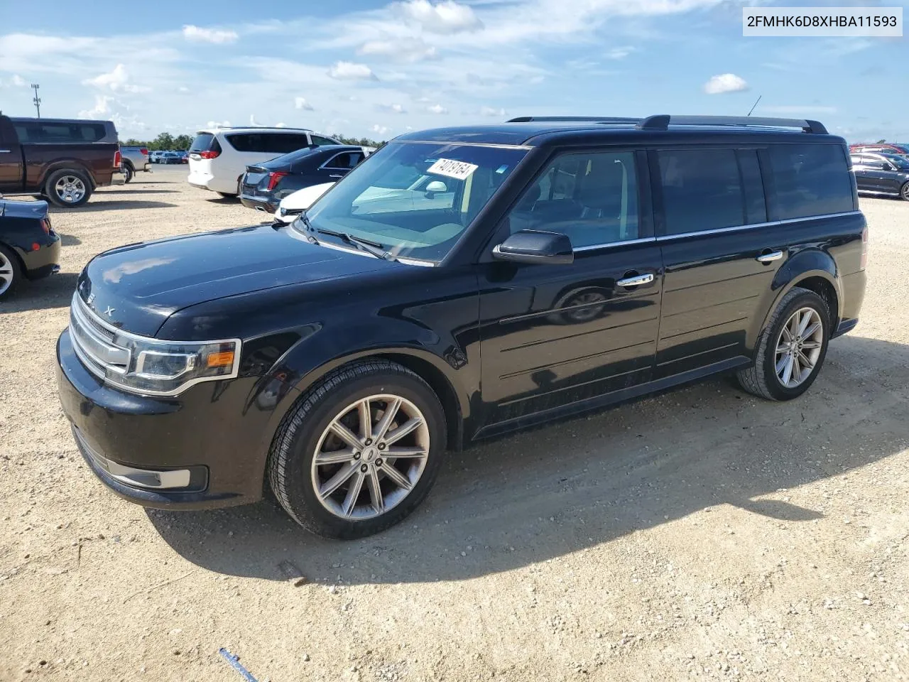 2017 Ford Flex Limited VIN: 2FMHK6D8XHBA11593 Lot: 74019164