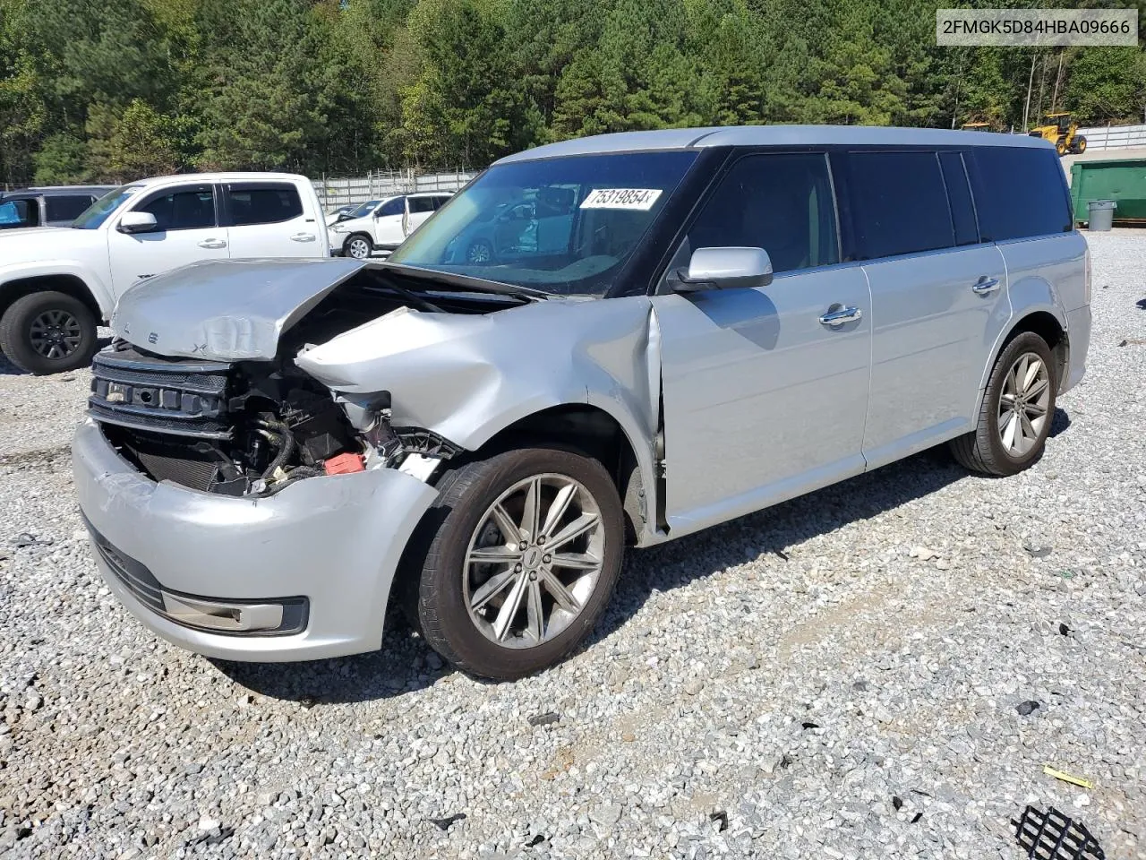 2017 Ford Flex Limited VIN: 2FMGK5D84HBA09666 Lot: 75319854